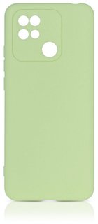 Чехол DF для Redmi 10C Silicone Light Green xiCase-64