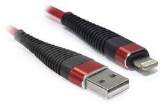 Кабель CBR USB - Lightning 2.1A 1m CB 501 Red