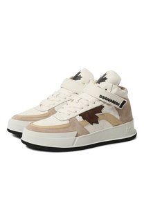 Кожаные кеды Canadian Dsquared2