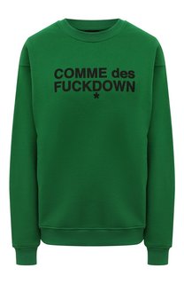 Хлопковый свитшот Comme des Fuckdown