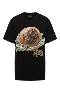 Хлопковая футболка Comme des Fuckdown
