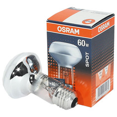 Лампы накаливания лампа накаливания OSRAM 60Вт E27 2700K 230В рефлектор R63