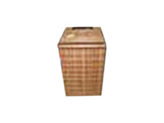 Корзины для белья корзина для белья складная, 300х300х500 мм, натуральная, бамбук