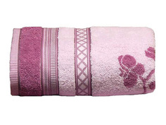 Полотенца полотенце махр. CLEANELLY Рамэто 50х100см пестротканое розовое, арт.ПЦ-634-1250