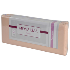 Простыни простыня на резинке MONA LIZA Classic 140х200см сатин кремовая, арт.505032/03