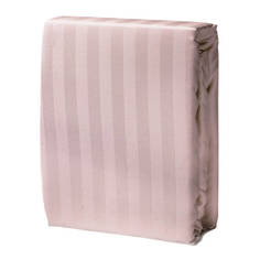 Простыни простыня COTTONIKA 150х215см сатин-страйп розовая, арт.Пр1,5стр.роз