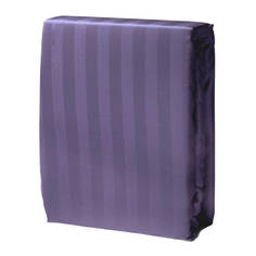 Пододеяльники пододеяльник COTTONIKA 200х215см сатин-страйп сиреневый, арт.ПдЕвростр.сир