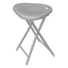 Стулья и сиденья для ванной комнаты стул для ванной РЫЖИЙ КОТ 30х30х45см пластик белый