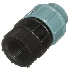 ПНД муфта d25х1", внутренняя резьба, STR СТР