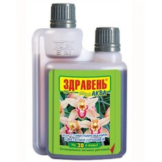 Удобрение Здравень Аква, для орхидей, жидкость, 150 мл, для стимулирования цветения, Opti Doza