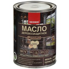 Масло Neomid, Premium, деревозащитное, синий сапфир, 0.75 л