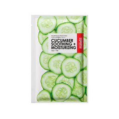 Маска тканевая с огурцом для смягчения и увлажнения Manefit