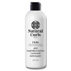 Гель для кудрявых волос сильной фиксации 250 МЛ Natural Curls