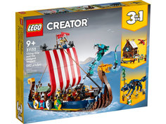 Lego Creator Корабль Викингов и змея Мидгард 31132