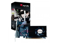 Видеокарта AFOX GeForce GT 610 LP 1GB 810MHz PCI-E 1024Mb 1330MHz 64-bit DVI HDMI VGA Single Fan Retail Pack AF610-1024D3L7-V5