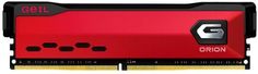 Модуль памяти DDR4 8GB Geil GOR48GB3200C16BSC Orion red DDR4 PC4-25600 3200MHz CL16 радиатор 1.35V