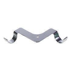 Крепление для полки угловое накладное, цвет хром Element