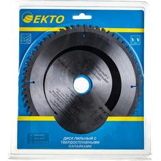Диск пильный по алюминию EКТО