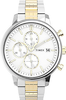 мужские часы Timex TW2V01800. Коллекция Chicago Chronograph