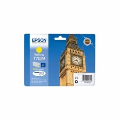 Картридж струйный Epson C13T70344010 желтый для Epson I/C WP 4000/4500