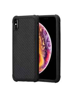 Чехол Pitaka MagEZ Case черно-серый в полоску для iPhone Xs KI8001XSP