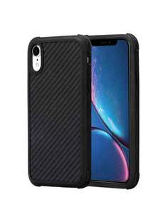 Чехол Pitaka MagEZ Case черно-серый в полоску для iPhone Xr KI9001XRP