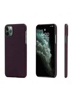 Чехол Pitaka MagEZ Case черно-красный шахматное плетениеiPhone 11 Pro Max KI1104M
