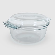 Кастрюля Pyrex круглая 1,4 л стекло