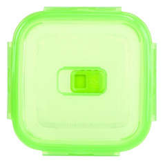 Контейнеры для СВЧ и холодильника контейнер LUMINARC Purebox Aктив 0,76л 15х7см квадратный с клапаном стекло, пластик микс цвета