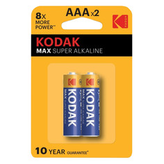 Батарейки, аккумуляторы батарейка KODAK LR03 AAA блистер 2шт