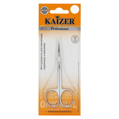 Инструменты по уходу за ногтями и кожей ножницы маникюрные KAIZER для кутикулы прямые металл