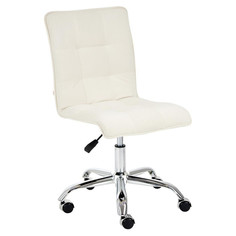 Кресла офисные кресло ZERO флок молочный