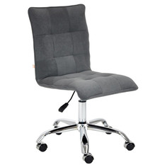 Кресла офисные кресло ZERO флок серый