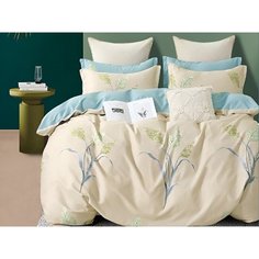 Постельное белье 2-спальное, простыня 175 х 214 см, 2 наволочки 70х70 см, пододеяльник 175 х 214 см, Адель, поплин, Ячмень