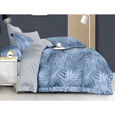 Постельное белье 2-спальное, простыня 175 х 214 см, 2 наволочки 70х70 см, пододеяльник 175 х 214 см, Адель, поплин, Катания