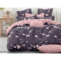 Постельное белье 2-спальное, простыня 175 х 214 см, 2 наволочки 70х70 см, пододеяльник 175 х 214 см, Адель, поплин, Виталина