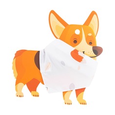 Шарфик для собак FOX #FOM_fancydoggo Friend OF Mine