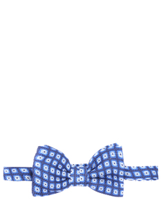 Бабочка шелковая с принтом Canali