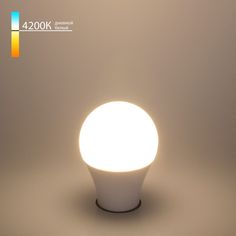 Лампочка Лампа светодиодная Elektrostandard E27 7W 4200K матовая a060103