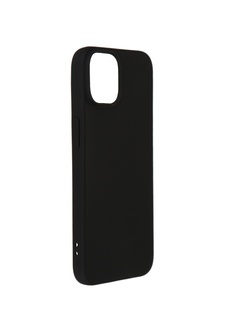Чехол DF для APPLE iPhone 14 Silicone Black iCase-30