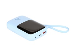 Внешний аккумулятор Baseus Power Bank Qpow Pro Digital Display Fast Charge 10000mAh 20W Blue PPQD020003