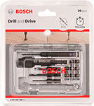 Набор бит Bosch Drill-Drive 2607002786 20 пред. для шуруповертов
