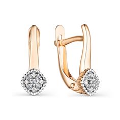 Золотые серьги Алькор