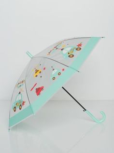 Зонт трость полуавтоматический детский INSTREET