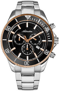 Швейцарские наручные мужские часы Adriatica 1139.R114CHN. Коллекция Chronograph