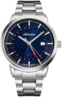 Швейцарские наручные мужские часы Adriatica 8307.5115Q. Коллекция Gents