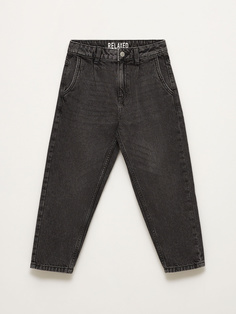 Свободные джинсы для мальчиков (черный, 146) Sela