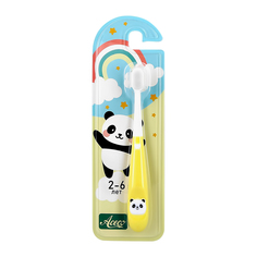 Щетка зубная для детей ACECO Panda Yellow