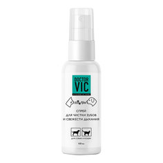 Спрей для чистки зубов и свежести дыхания для собак и кошек DOCTOR VIC 100 мл