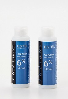 Эмульсия окислительная Estel DE LUXE 6% 60 мл x 2 шт.